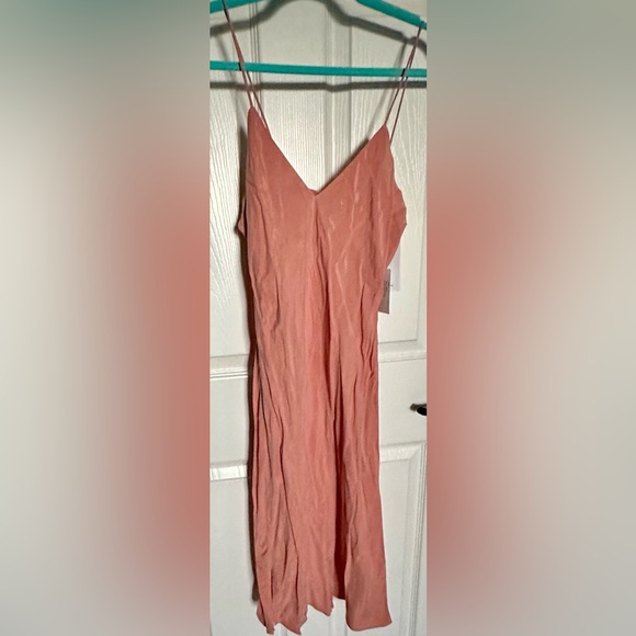 ‼️RARE‼️🎸ANINE BING🎸🔥NWT🔥BAY DRESS in DUSTY PINK— S - Picture 7 of 15
